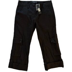 Theory Piko Linen Blend Dressy Utility Cargo Pant Size 4